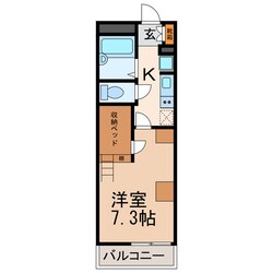 レオパレス妙慶の物件間取画像